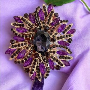 Tieks purple diamond box topper.